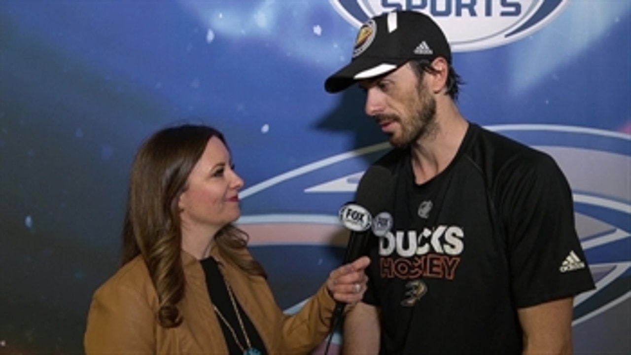 Ryan Miller talks about his debut with the Ducks
