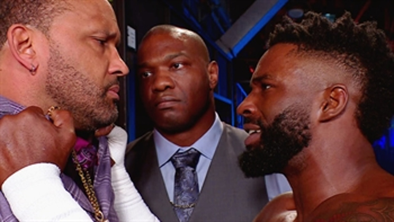 Shelton Benjamin & Cedric Alexander confront MVP: Raw, Apr. 5, 2021