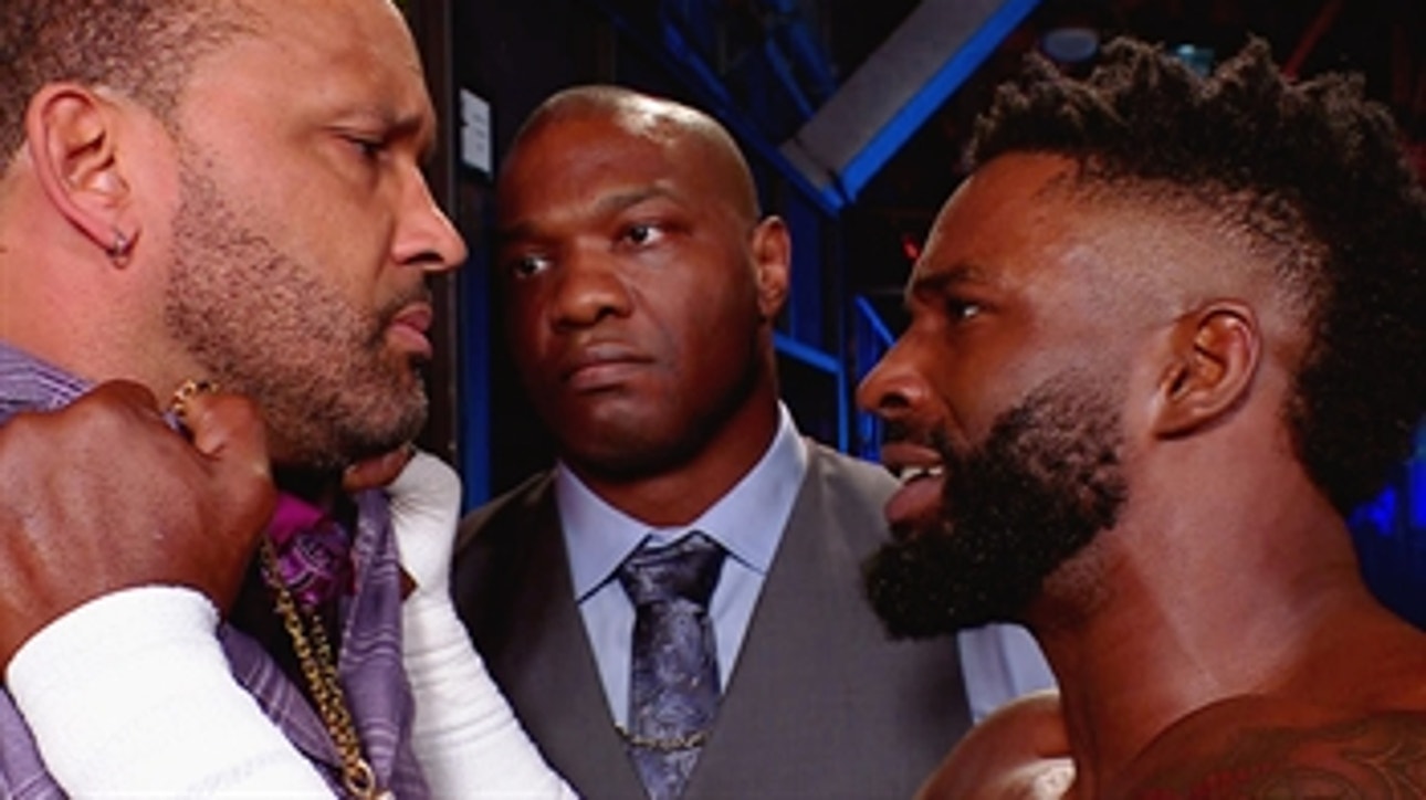 Shelton Benjamin & Cedric Alexander confront MVP: Raw, Apr. 5, 2021