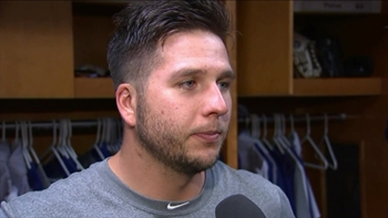 Tolleson on picking up the save for Rangers against Tigers