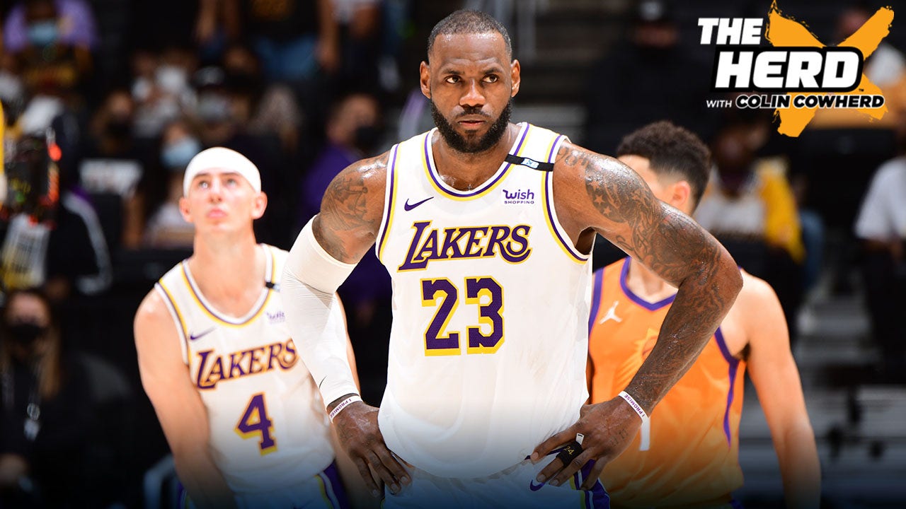 Colin Cowherd on Lakers' Game 4 loss: 'The perfect days for LeBron James are over' | THE HERD