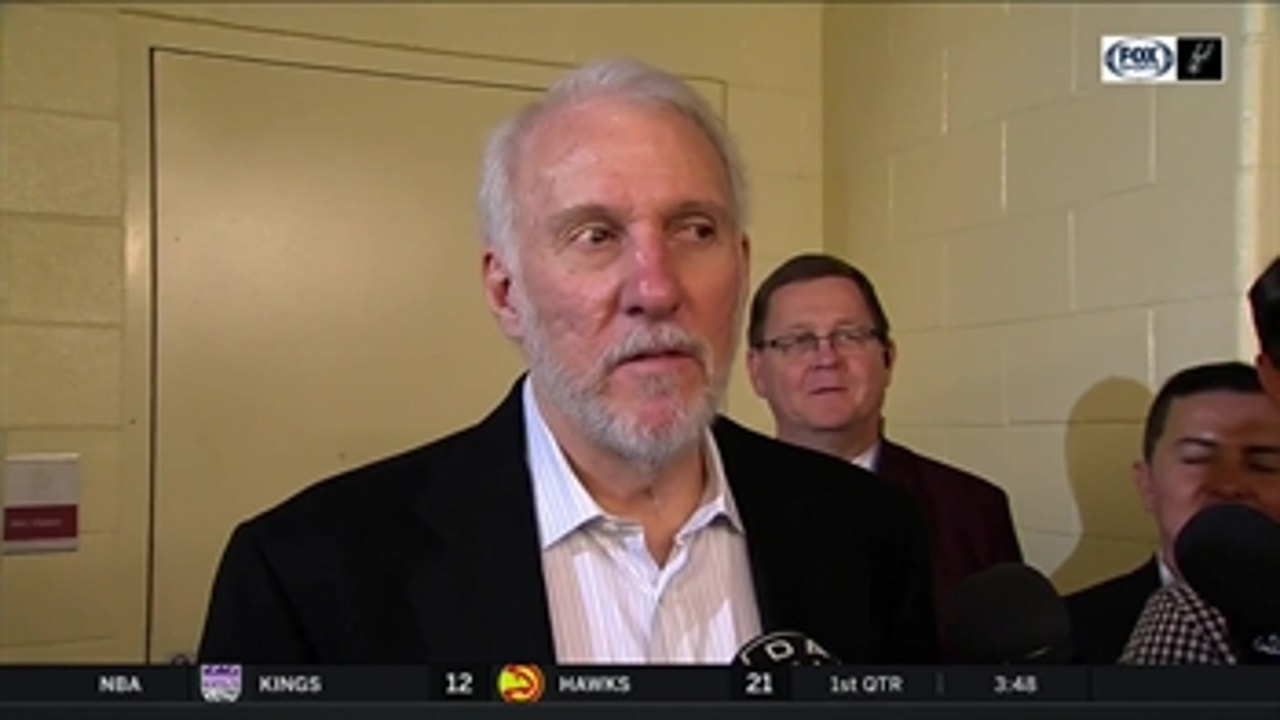 Gregg Popovich speechless after reaching 500 Career Road Wins