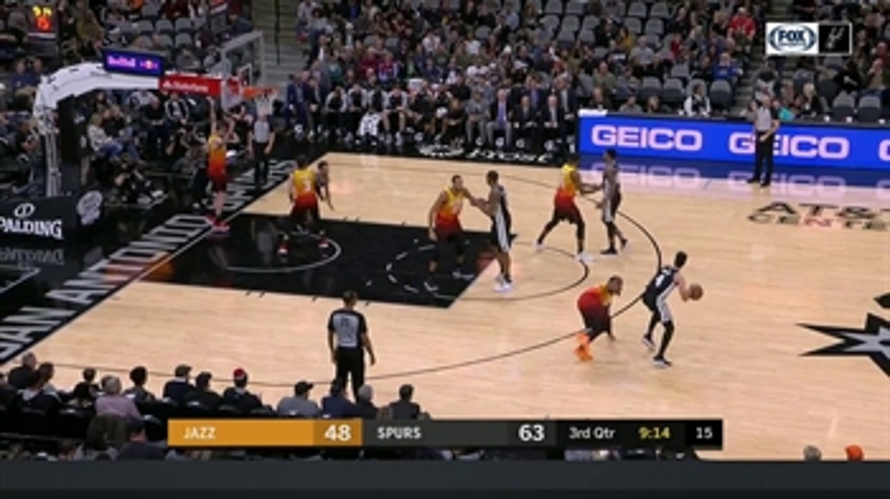 HIGHLIGHTS: Forbes to Rudy Gay for the Ally-oop dunk