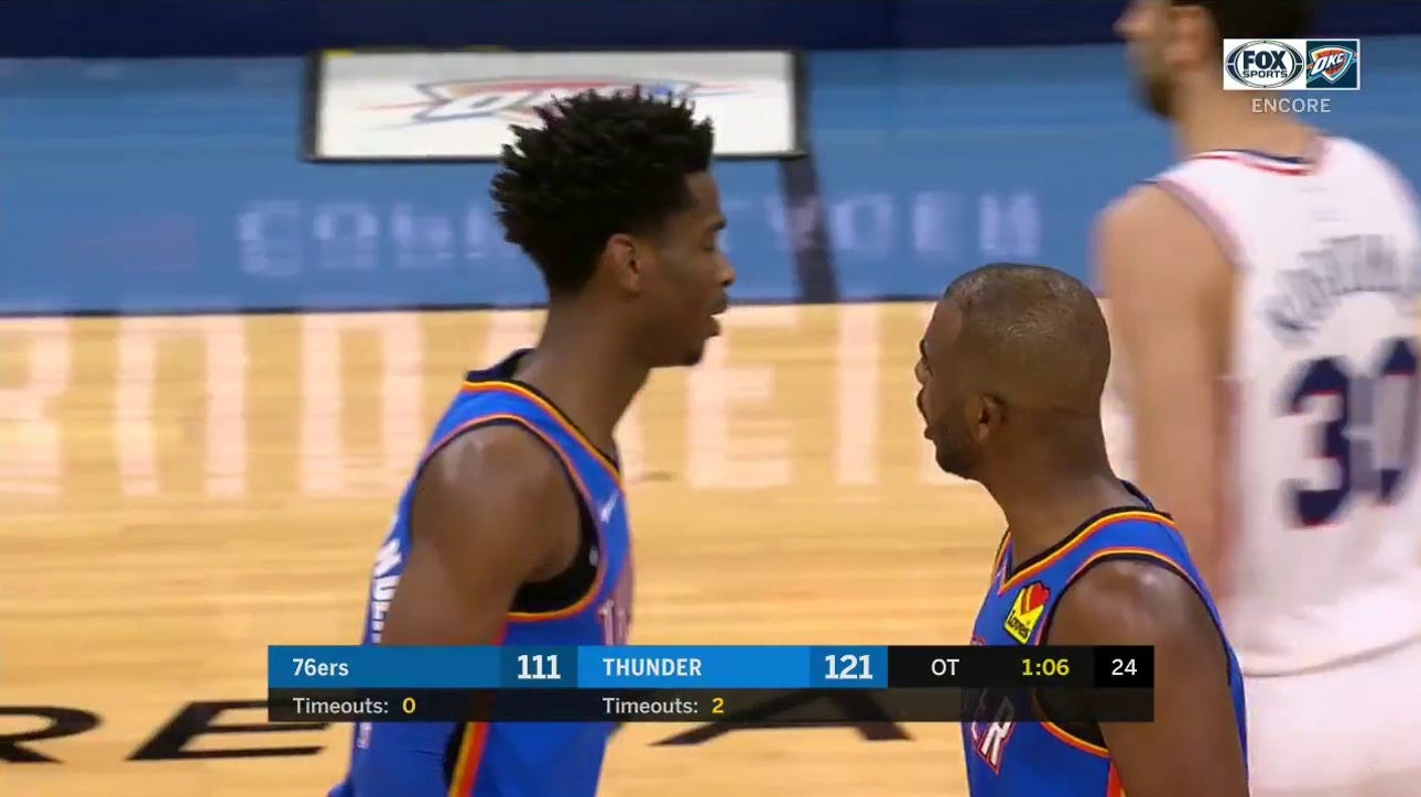 WATCH: Chris Paul Pulls Up on the Mid-Range Jumper | Thunder ENCORE