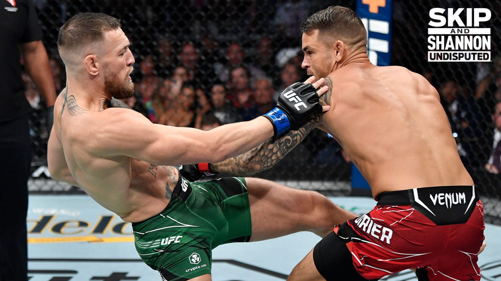 Skip Bayless: Conor McGregor would've had under 0% odds of winning if the fight continued without a doctor's stoppage I UNDISPUTED