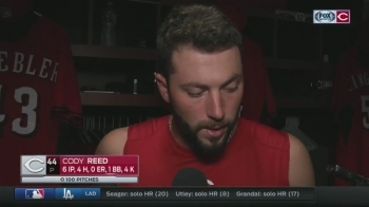 Reed credits his success to two seam fastball and changeup