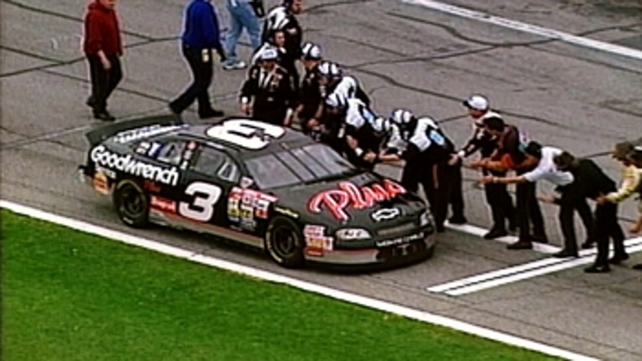 Remembering Dale Earnhardt's legrndary stroll down pit lane