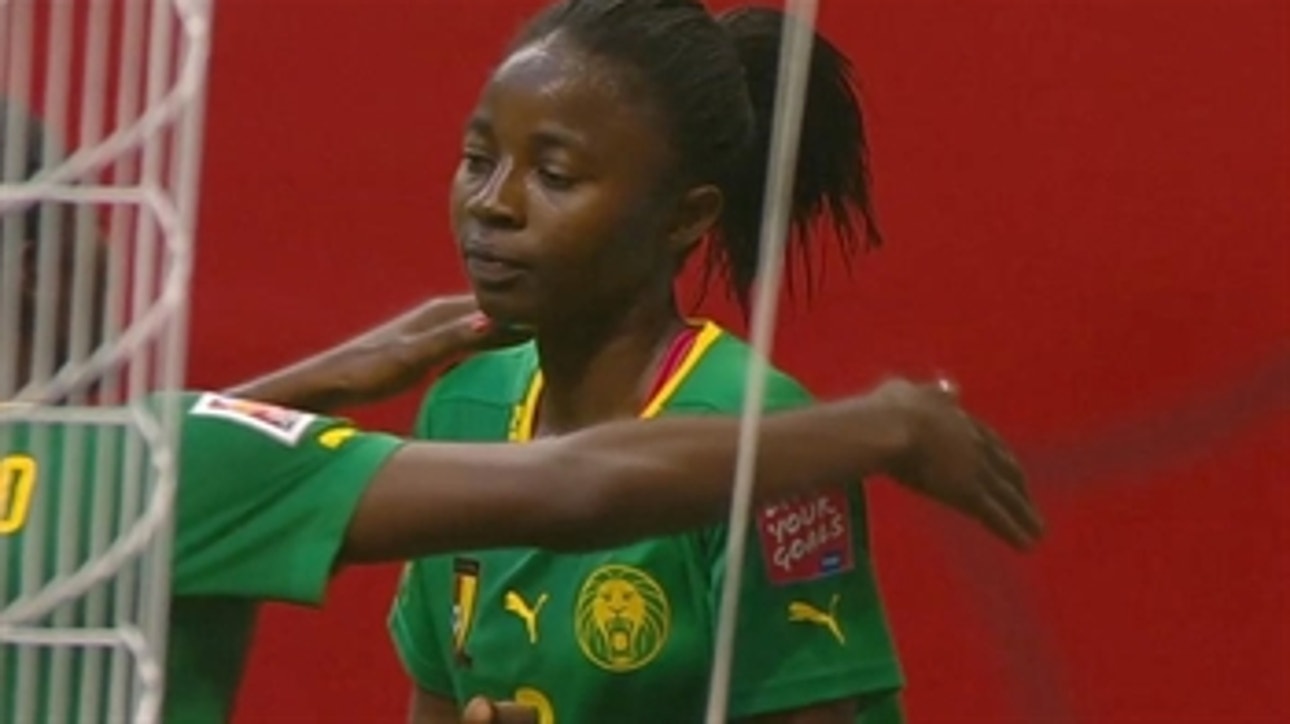 Cameroon pulls one back against Japan - FIFA Women's World Cup 2015 Highlights