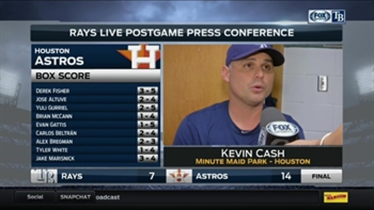 Kevin Cash: It's a good thing losses don't count double