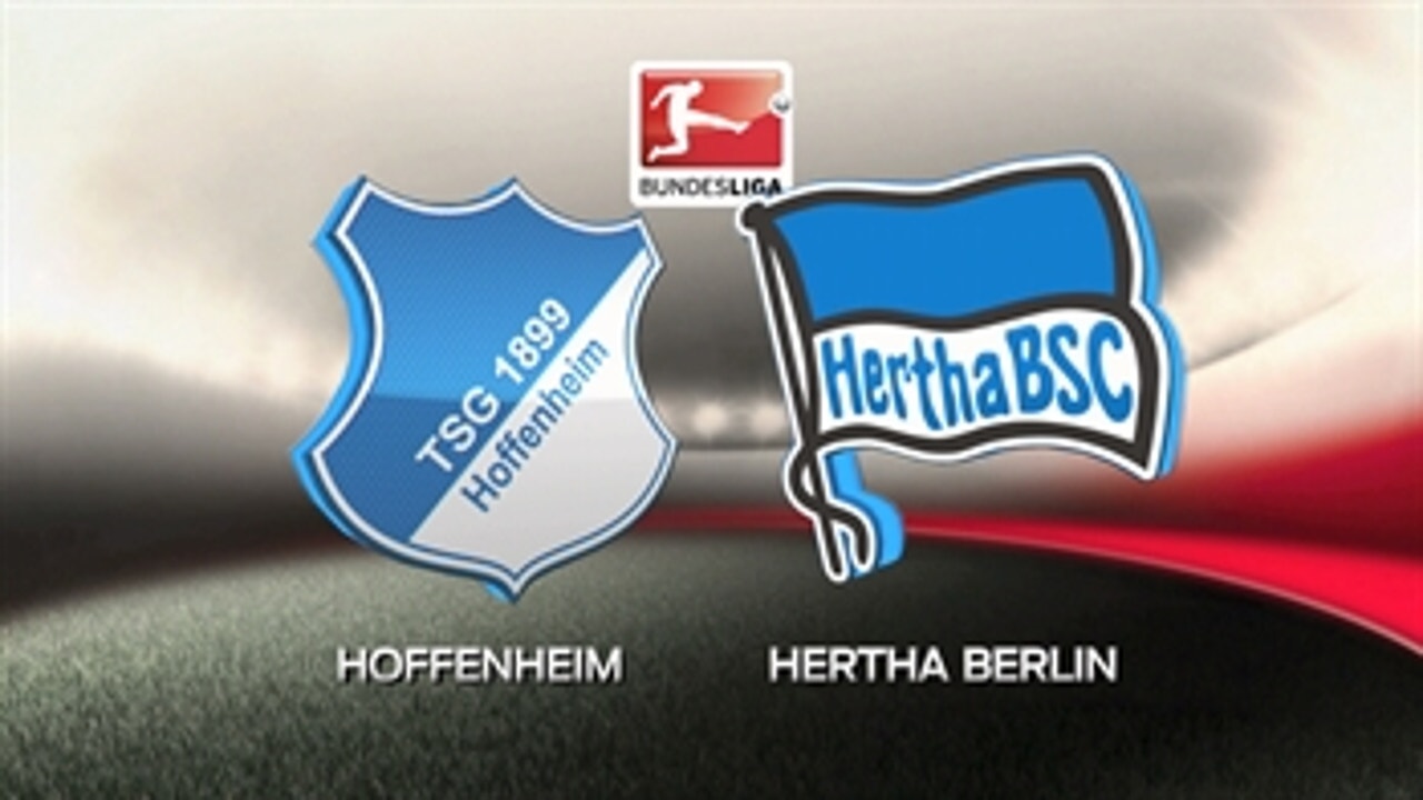 1899 Hoffenheim vs. Hertha BSC Berlin ' 2015-16 Bundesliga Highlights