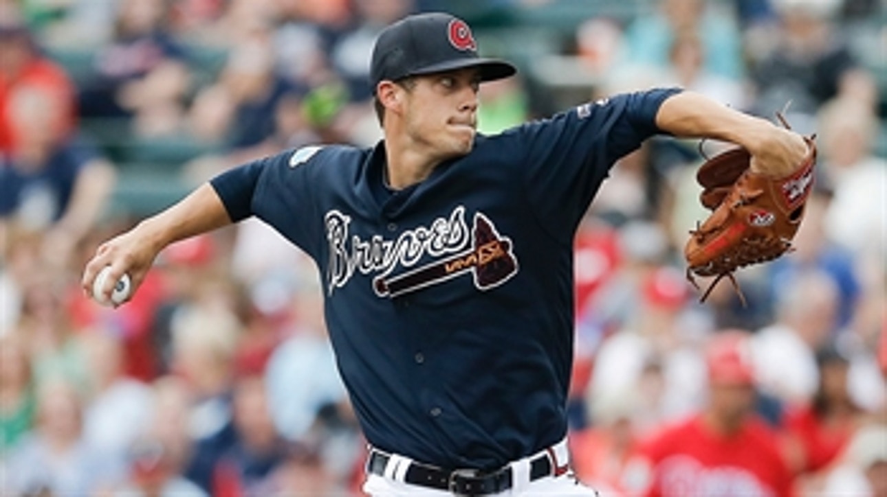 Braves' Wisler on working with Glavine to improve changeup