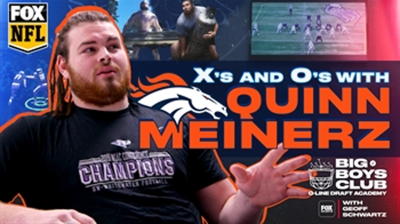 THE BIG BOYS CLUB: X's and O's with Denver Broncos - Quinn Meinerz ' FOX NFL