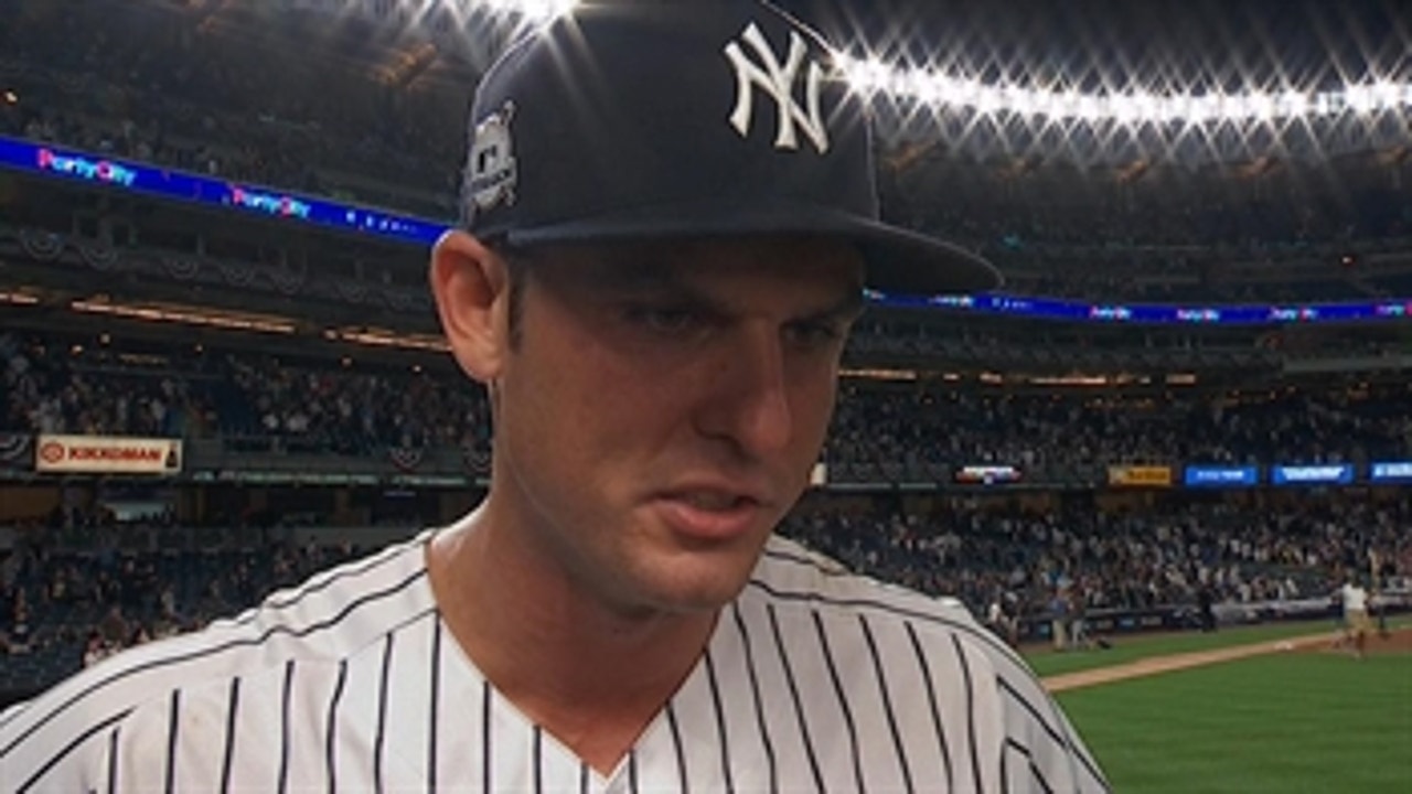 Greg Bird after Game 3 win: 'We've got to keep this thing going'