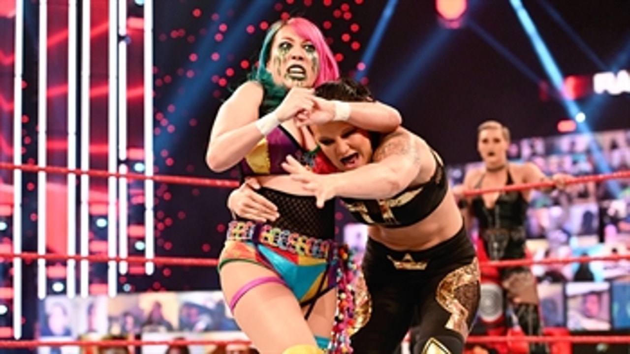 Asuka & Rhea Ripley vs. Nia Jax & Shayna Baszler: Raw, Apr. 5, 2021