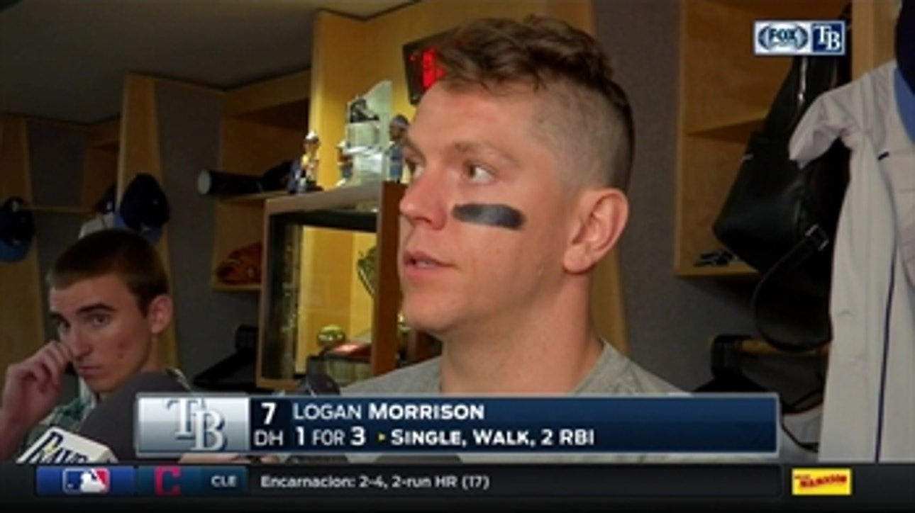 Logan Morrison talks about his approach at the plate