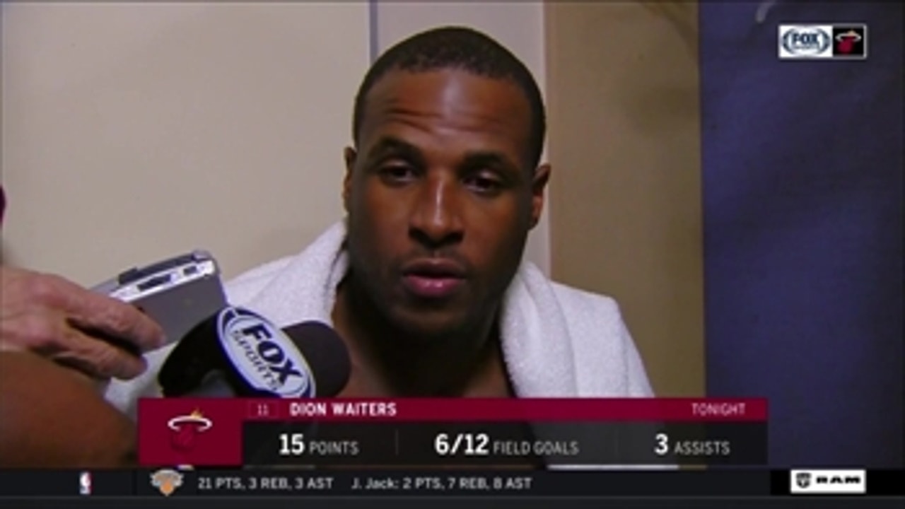 Dion Waiters on his final shot, loss to Nuggets
