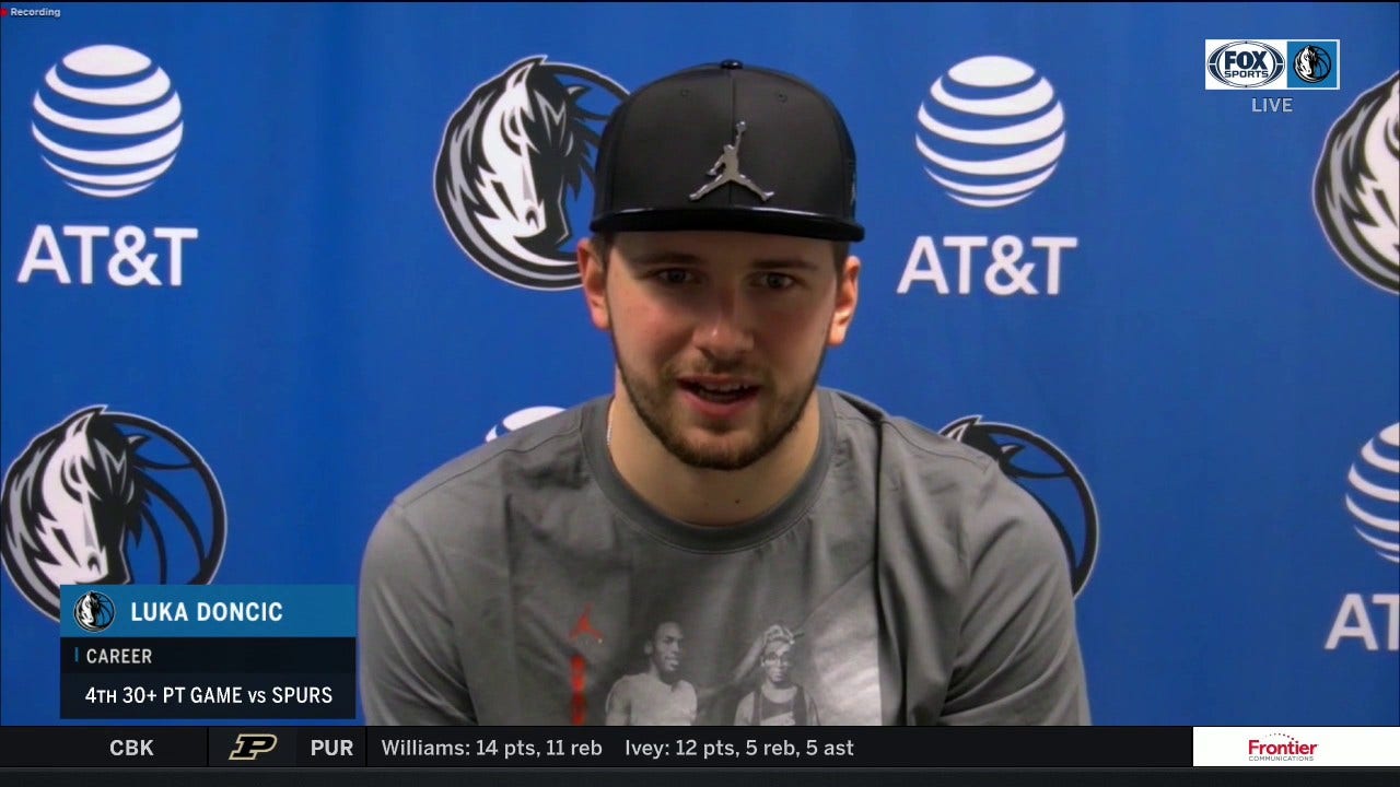 Luka Doncic 'We just needed to win that game'
