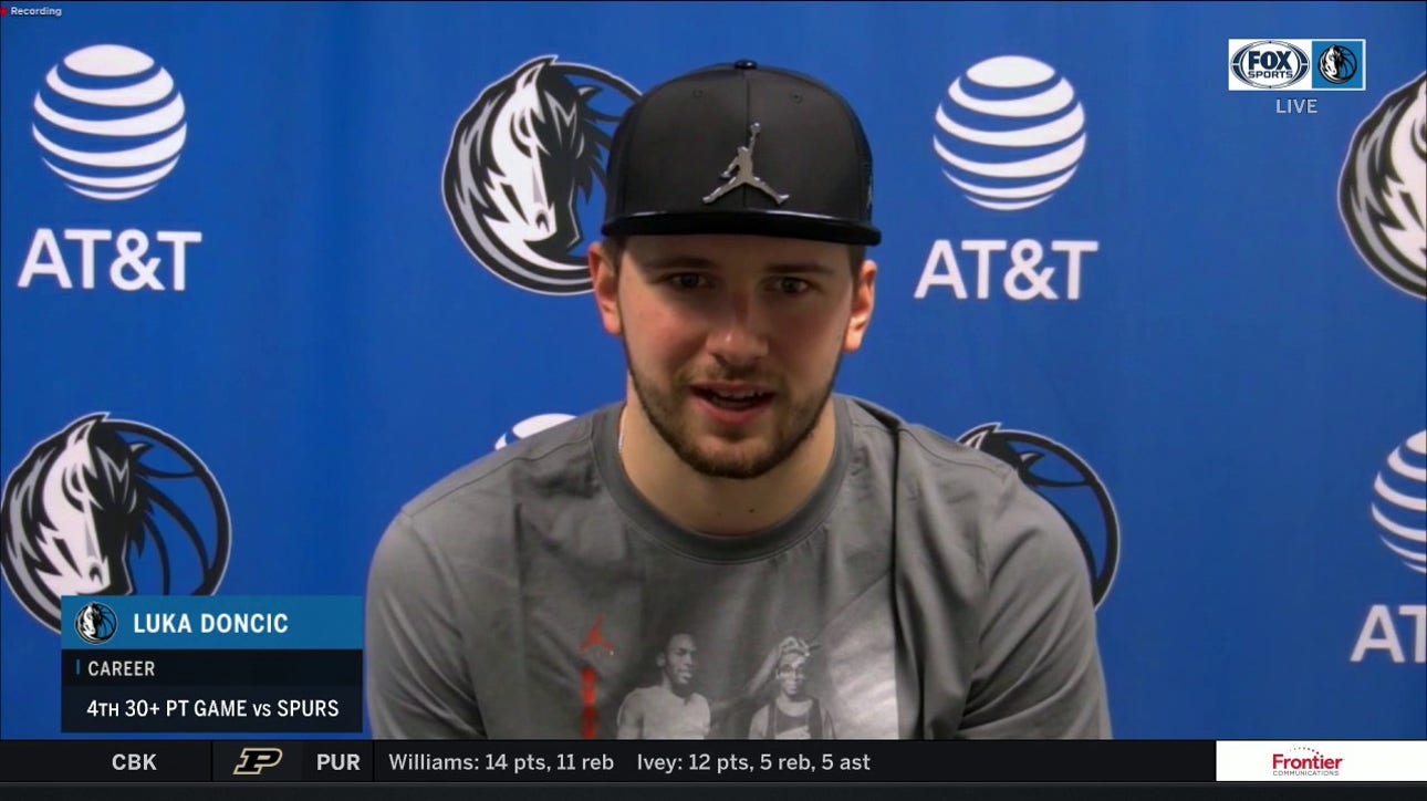 Luka Doncic 'We just needed to win that game'