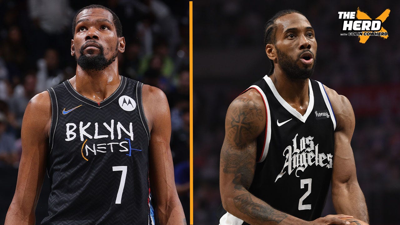 Nick Wright reacts to KD's legacy-defining game, talks Clippers' odds of advancing without Kawhi Leonard I THE HERD