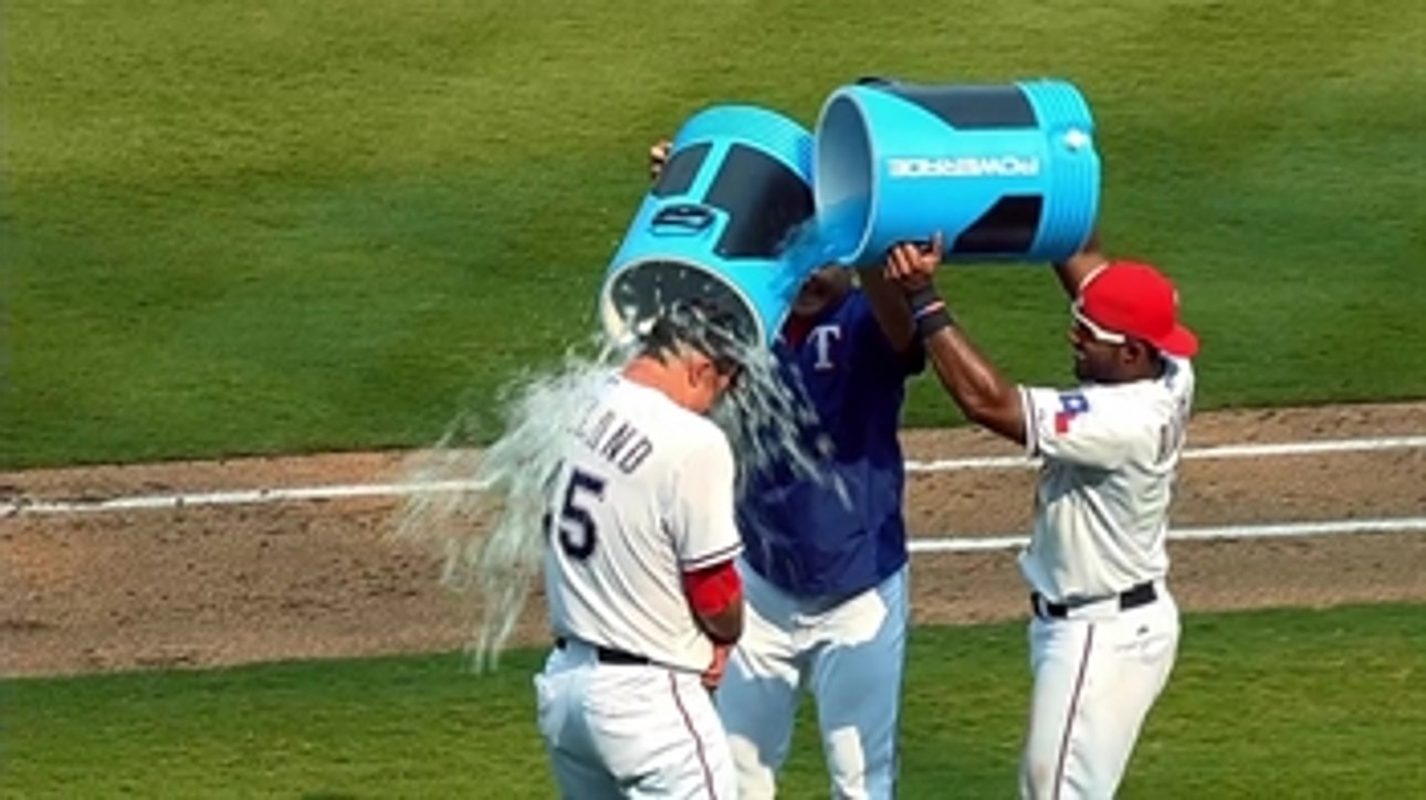 Holland earns cooler bath after complete-game shutout