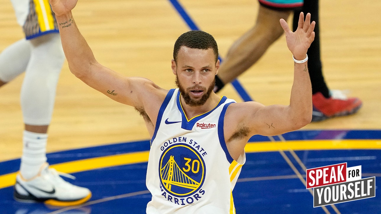 Emmanuel Acho explains why he trusts Steph Curry over LeBron James in the play-in tournament | SPEAK FOR YOURSELF