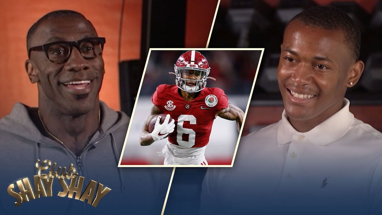 DeVonta Smith constructs the Ultimate Alabama WR ' EPISODE 29 ' CLUB SHAY SHAY