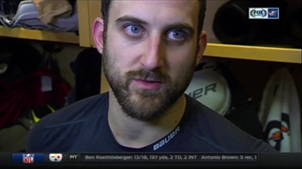 Captain Nick Foligno knew the Blue Jackets would get the win, despite having to grind one out.