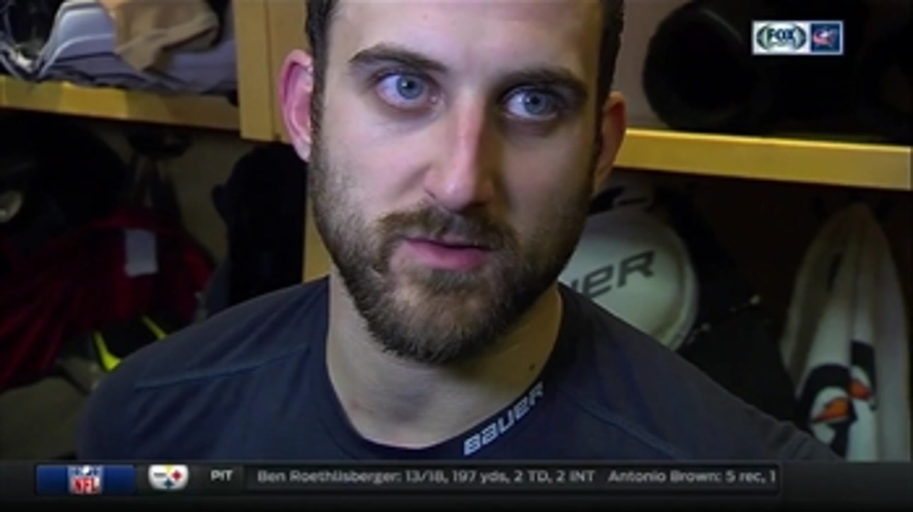 Captain Nick Foligno knew the Blue Jackets would get the win, despite having to grind one out.