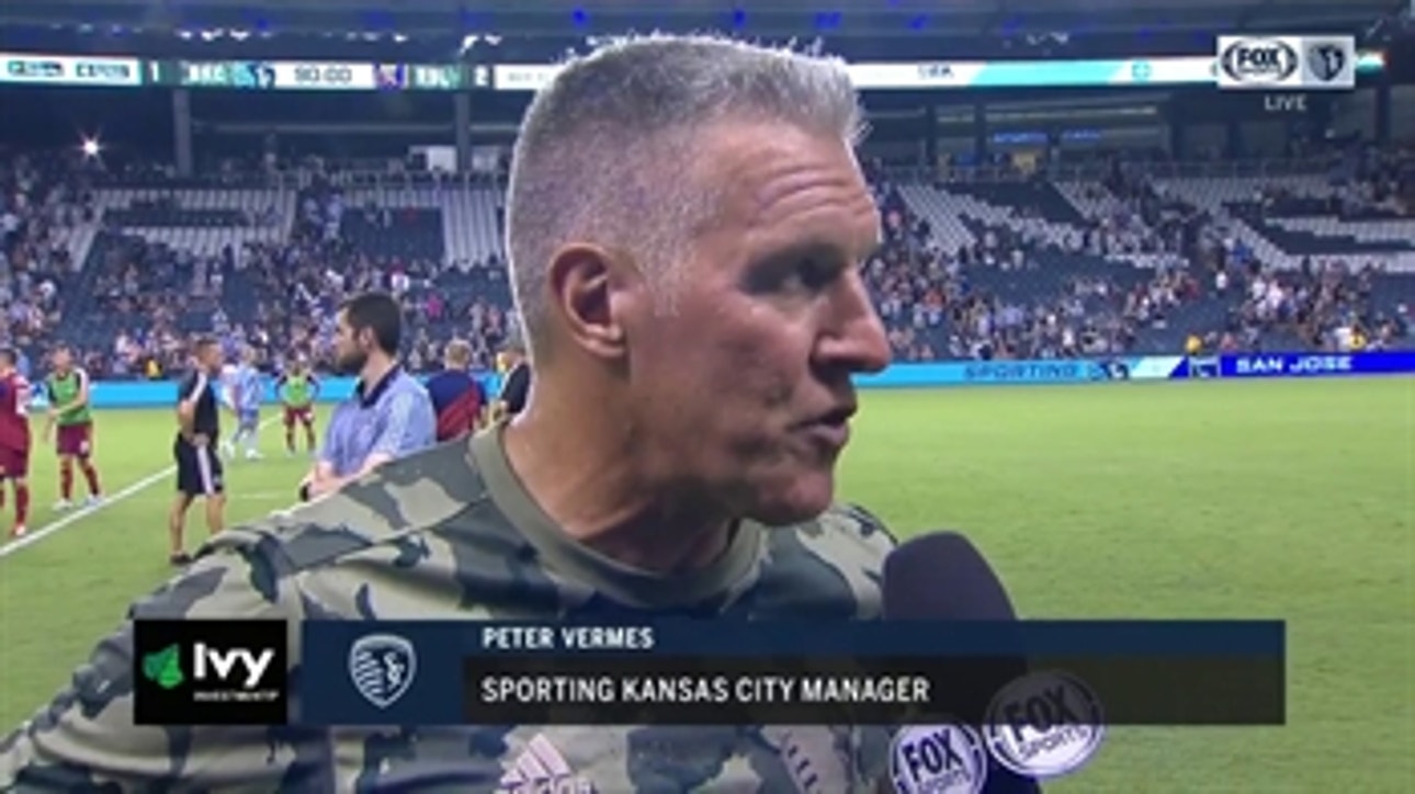 Vermes after Sporting KC's loss to Real Salt Lake: 'It's our own fault'