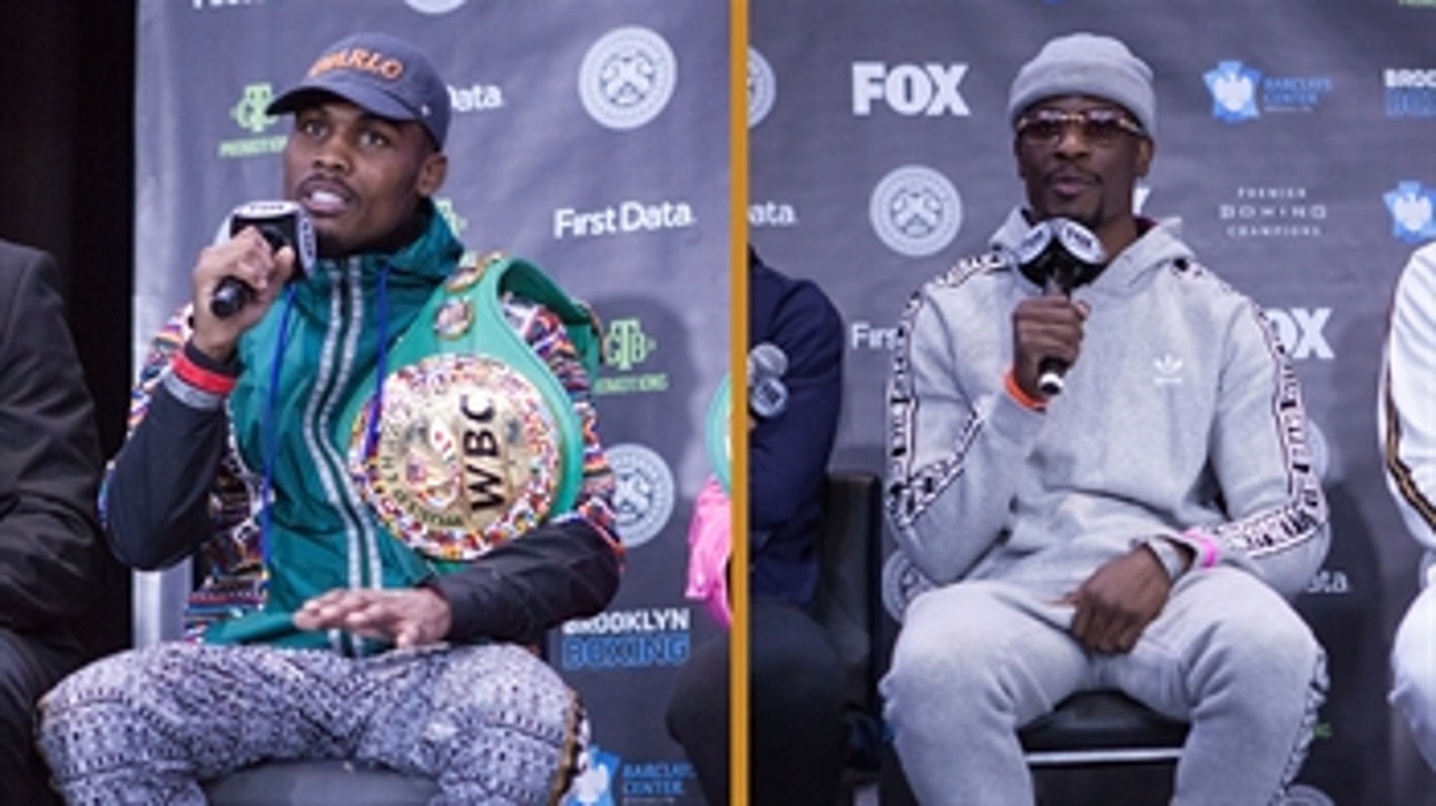 Jermell Charlo and Tony Harrison both believe their next fight is with Jerrett Hurd
