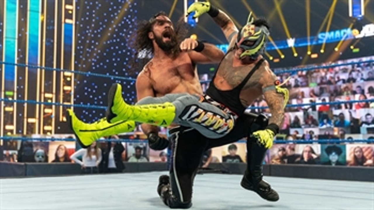 Rey Mysterio vs. Seth Rollins - No Holds Barred Match: SmackDown, Nov. 13, 2020 (Full Match)