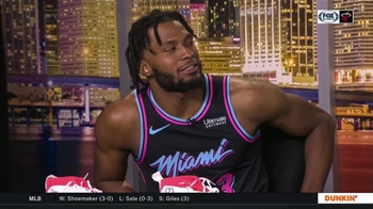 Justise Winslow stops by Bayside Studio to talk about his One Last Dance kicks, win over 76ers