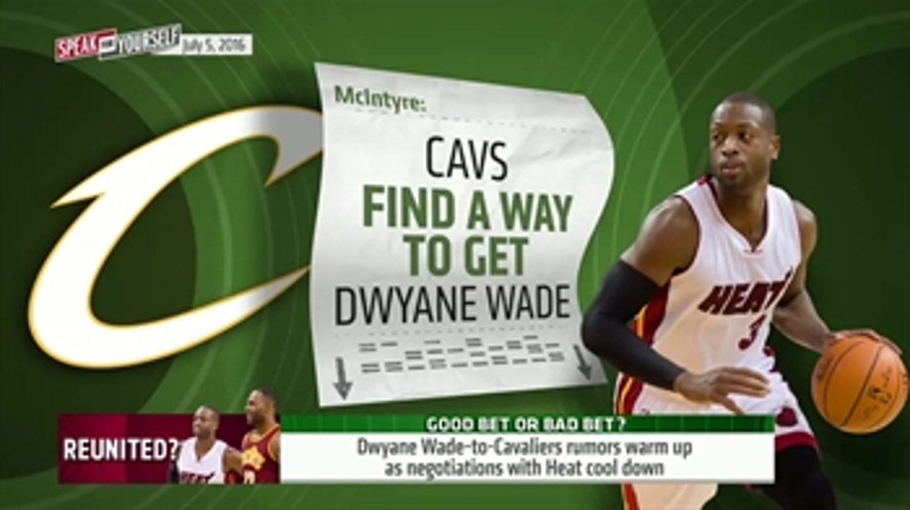 Whitlock: I don't think Dwyane Wade should sacrifice dollars at this point - 'Speak for Yourself'