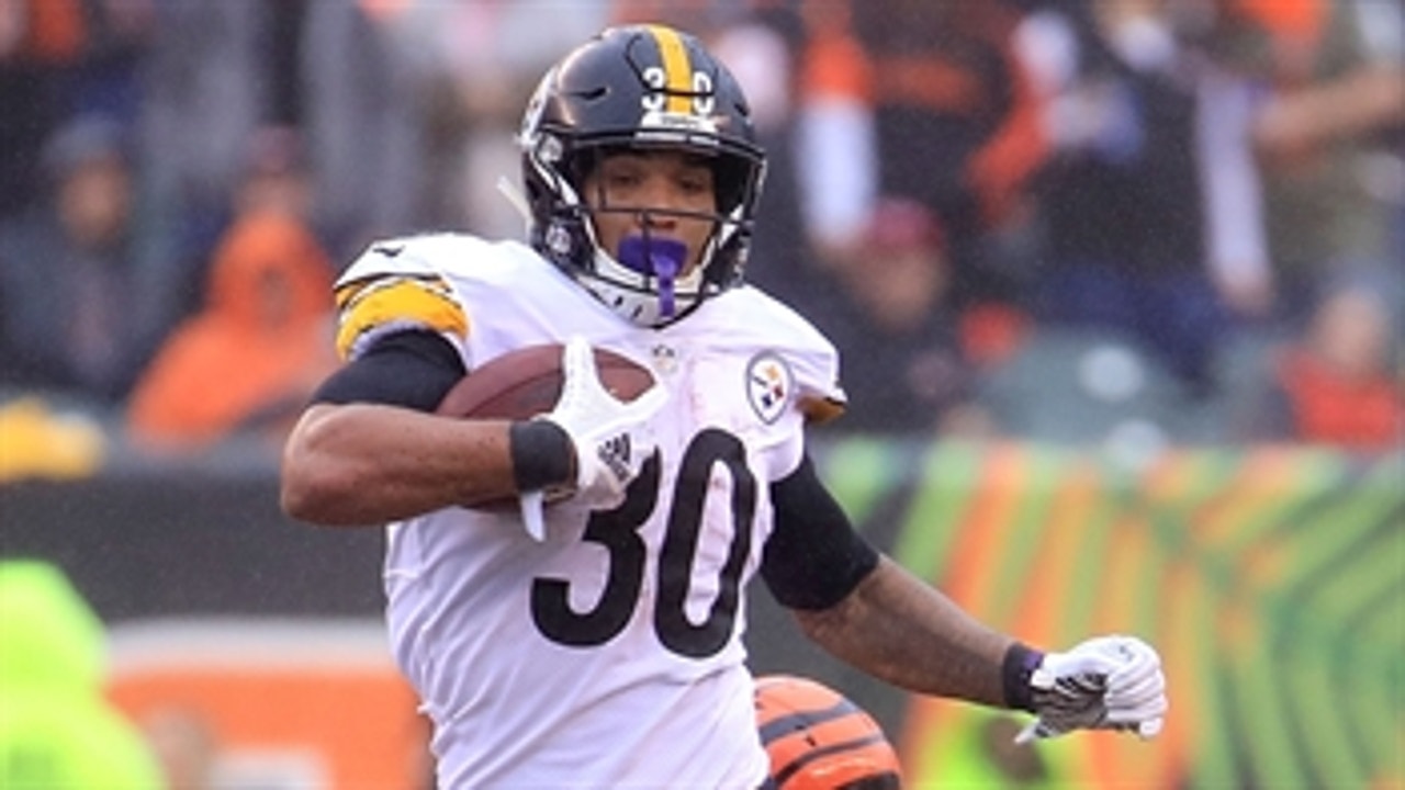 Steelers' James Conner on relationship with Le'Veon Bell and the key to his success this season