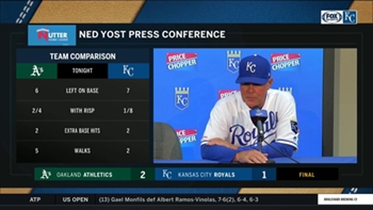 Yost on Montgomery's strong start: 'He pitched great'