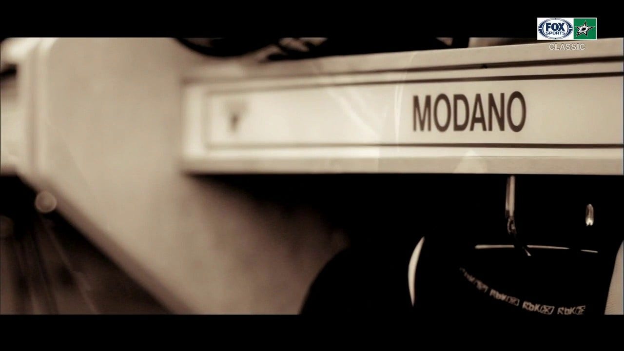 Mike Modano Intro on His Jersey Retirement Night | Stars CLASSICS