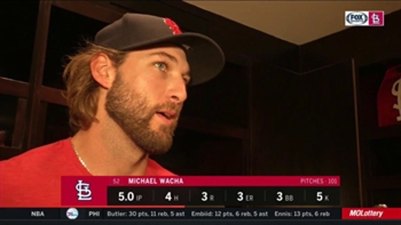 Wacha: 'I felt good for the most part' in return from injured list