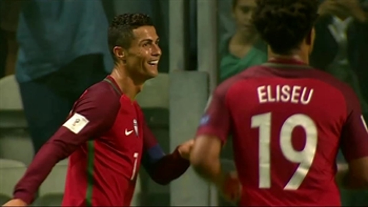 Ronaldo scores hat trick for Portugal vs. Faroe Islands | 2017 UEFA World Cup Qualifying Highlights