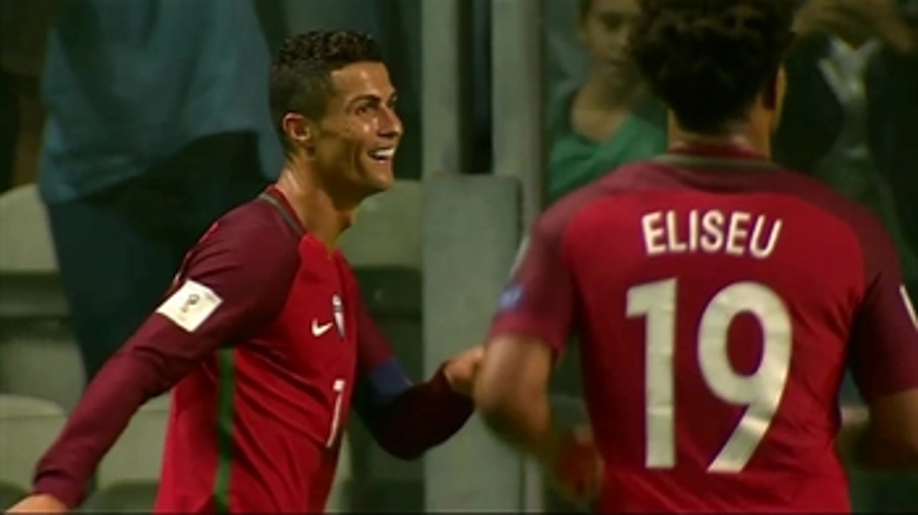 Ronaldo scores hat trick for Portugal vs. Faroe Islands ' 2017 UEFA World Cup Qualifying Highlights