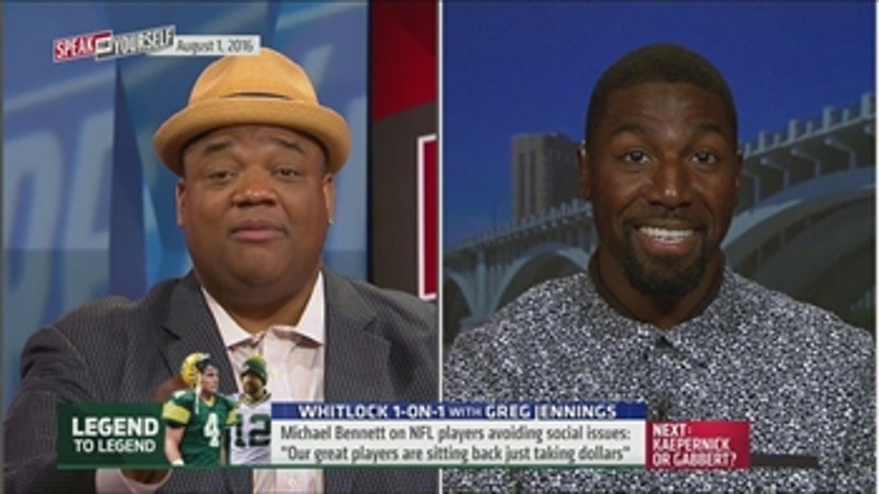 Whitlock 1-on-1: The difference between Brett Favre and Aaron Rodgers - 'Speak for Yourself'