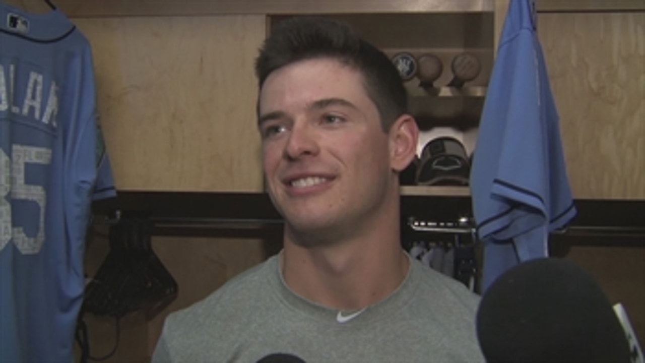 Nick Solak excited about opportunity with Rays after trade