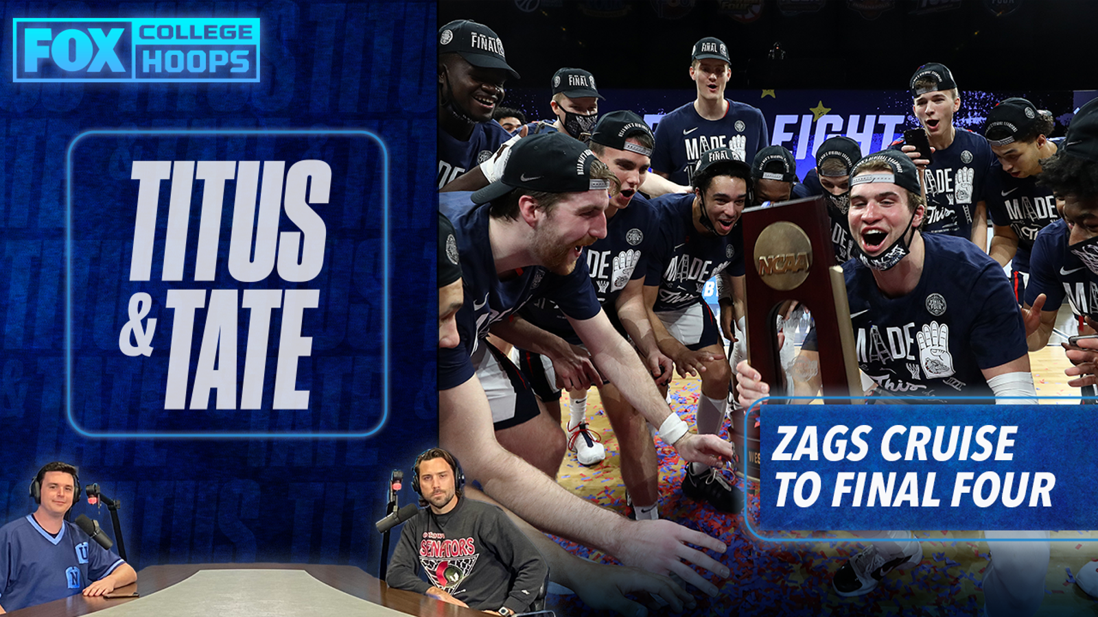 'Gonzaga is the best program in college basketball' - Tate Frazier