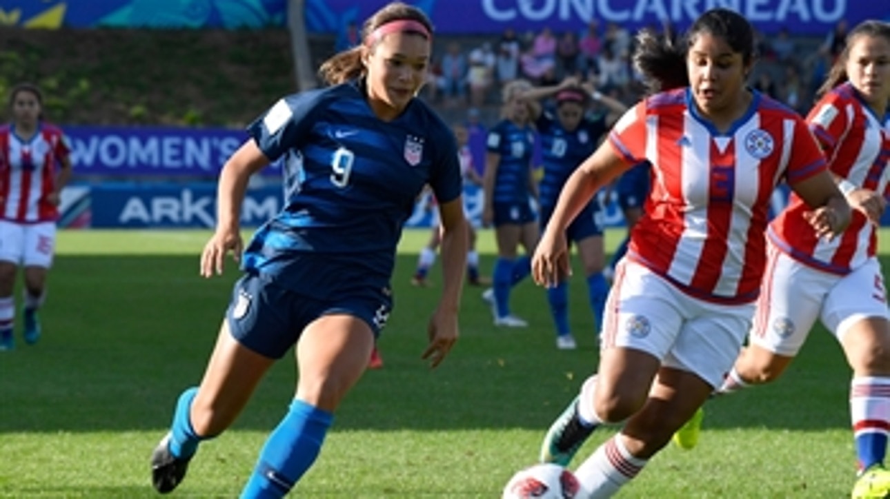 Sophia Smith scores incredible goal vs. Paraguay ' 2018 FIFA U-20 Women's World Cup™ Highlights