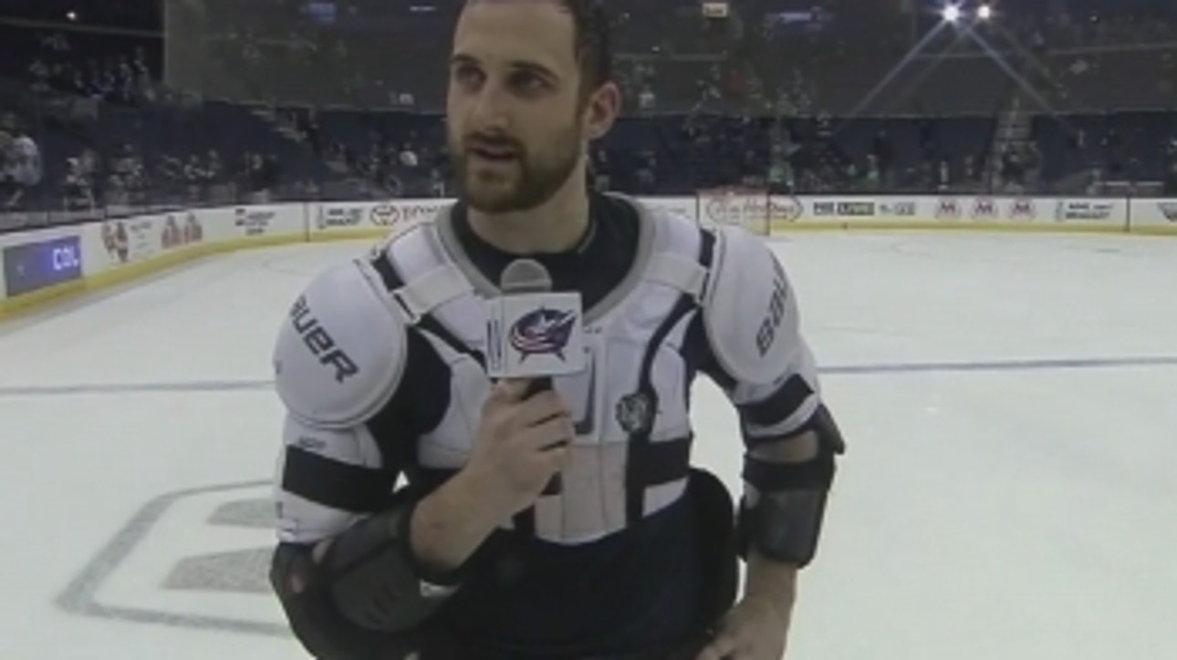 A message from Blue Jackets captain Nick Foligno