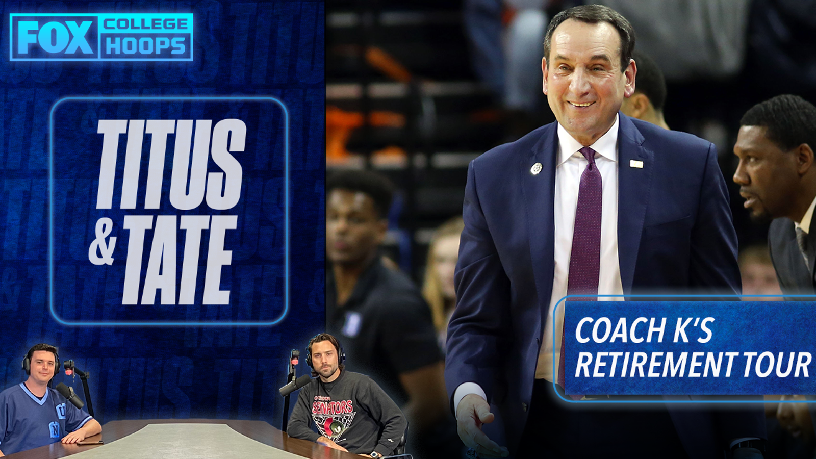 The star of the 2021-22 season: Coach K | Titus & Tate