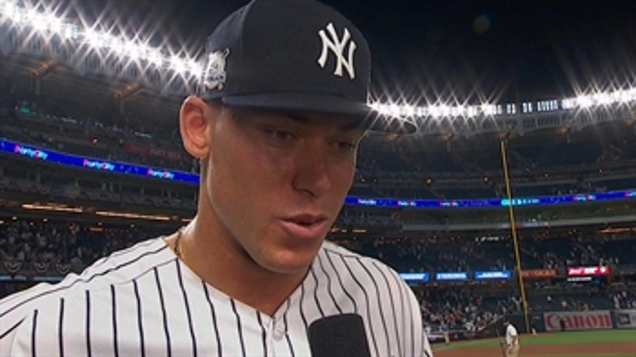 Aaron Judge on elimination games: 'This is what it's all about'