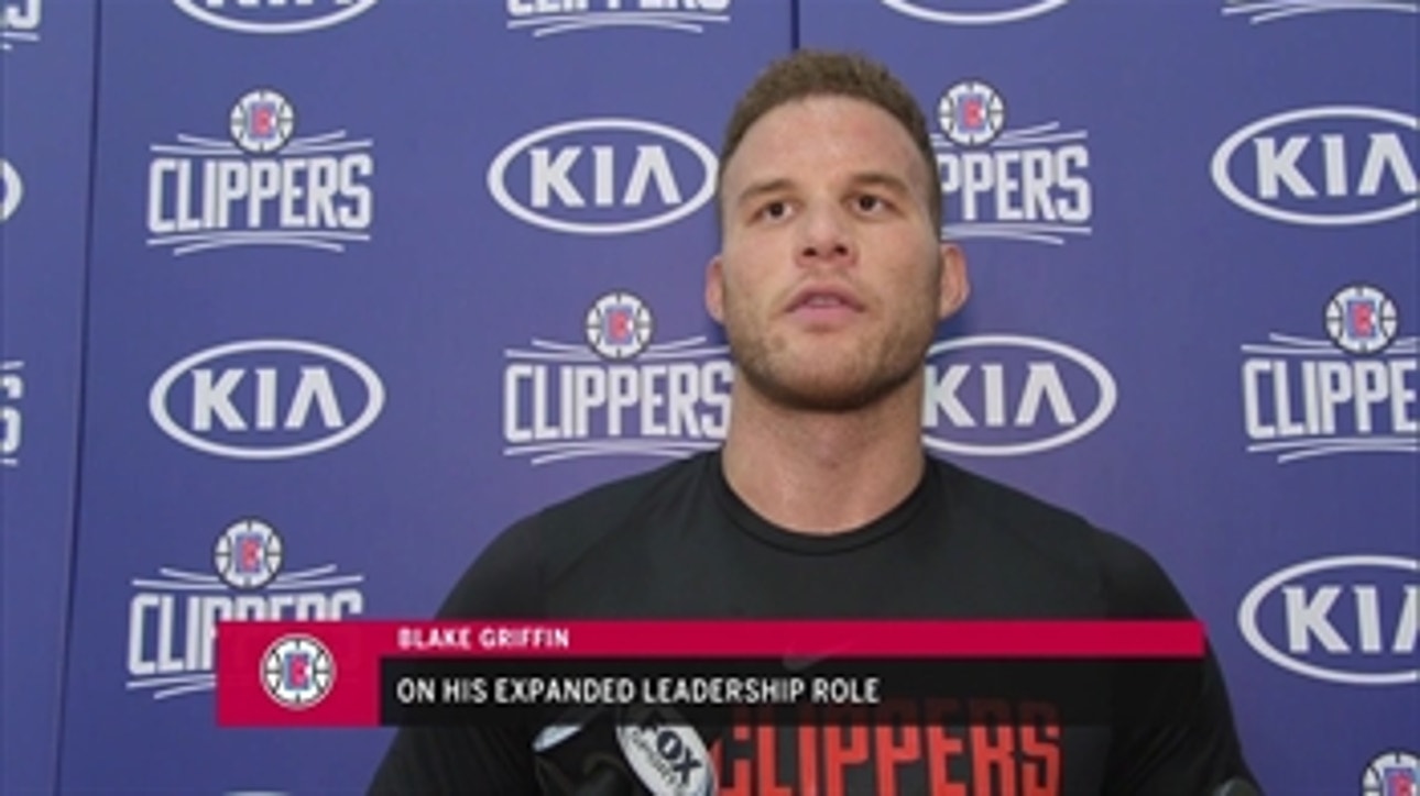 Blake Griffin talks about his new leadership role