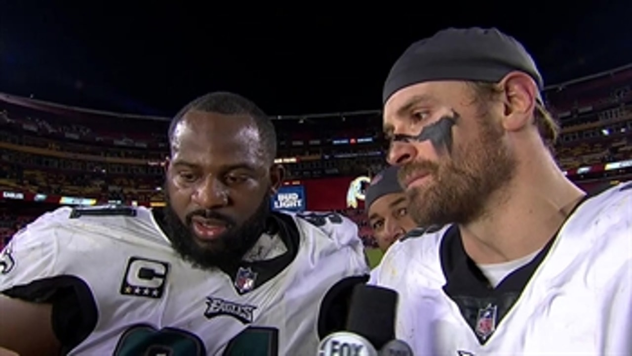 Fletcher Cox, Chris Long all smiles on way to postseason