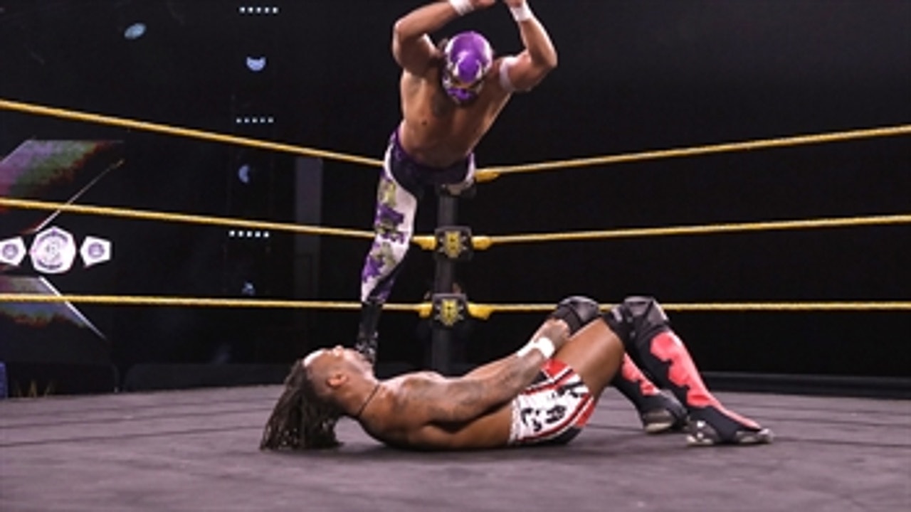 El Hijo del Fantasma vs. Isaiah “Swerve” Scott – Interim Cruiserweight Title Tournament Group B Match: WWE NXT, April 29, 2020