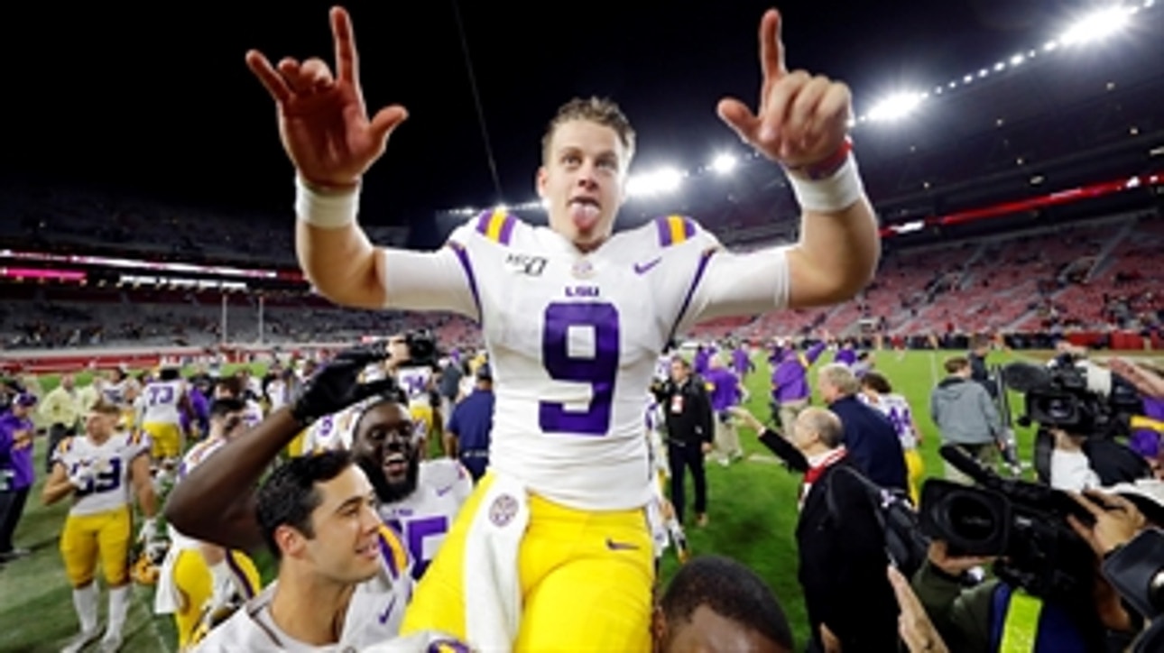 No. 2 LSU snaps No. 3 Alabama's nation-leading 31-game home winning streak in 46-41 thriller